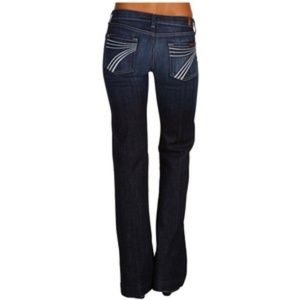 7 For All Man Kind Dojo Dark Wash "7 Pocket" Jeans